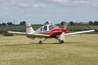 G-AXPC @ X5FB - Beagle B121 Pup Series 1 at Fishburn Airfield, UK in July 2010. - by Malcolm Clarke