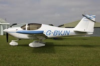 G-BVJN @ X5FB - Europa at Fishburn Airfield in August 2010. - by Malcolm Clarke