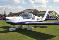 G-UZUP @ EGBR - Aerotechnik EV-97A Eurostar at Breighton Airfield's Summer Madness All Comers Fly-In in August 2010. - by Malcolm Clarke