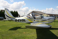 G-EVSL @ EGBR - Aerotechnik EV-97 Eurostar SL at Breighton Airfield's Summer Madness All Comers Fly-In in August 2010. - by Malcolm Clarke