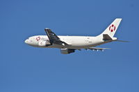 XA-TWQ @ KLAX - Aero Union Airbus A300B4-203, XA-TWQ departing 25L KLAX. - by Mark Kalfas
