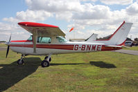 G-BNME @ EGBR - Cessna 152 at Breighton Airfield's Summer Madness All Comers Fly-In in August 2010. - by Malcolm Clarke