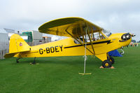 G-BDEY @ EGBK - 1943 Piper PIPER J3C-65, c/n: 12366 at 2010 LAA National Rally - by Terry Fletcher