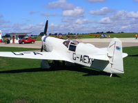 G-AEXF @ EGBK - at the Sywell Airshow - by Chris Hall