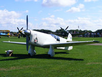 G-AEXF @ EGBK - at the Sywell Airshow - by Chris Hall