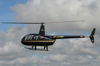 G-CFNF @ EGBK - ROBINSON HELICOPTER CO INC Type: ROBINSON R44 II Serial No.: 12496 at Sywell - by Terry Fletcher