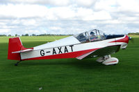 G-AXAT @ EGBK - 1958 Societe Aeronautique Normande JODEL D117A, c/n: 836 at 2010 LAA National Rally - by Terry Fletcher