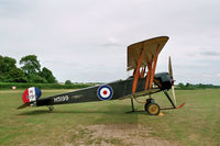G-ADEV @ EGTH - Shuttleworth Collection , July 2010 , Old Warden Airport - by Henk Geerlings