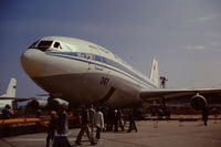 CCCP-86000 @ LFPB - Prototype aircraft at the Paris Air Show, Le Bourget displaying the 1977 show #347. - by Roger Winser