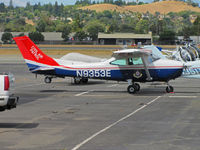 N9353E @ KCCR - Civil Air Patrol 1984 Cessna 182R in for maintenance - by Steve Nation