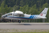 C-GJMZ @ CYFO - Partenavia P68