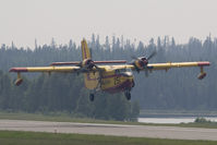 C-GUMW @ CYFO - Province Of Manitoba CL-215 - by Andy Graf-VAP