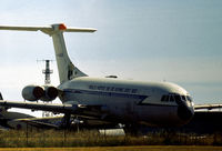 G-AXLR @ EGBP - VC-10 C.1 formerly XR 809 acted as the Rolls-Royce RB.211 testbed and was seen stored at Kemble in the Summer of 1976 awaiting final disposal. - by Peter Nicholson