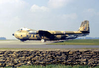 XR138 @ EGBP - Argosy C.1 of 114 Squadron in storage at RAF Kemble in the Spring of 1973. - by Peter Nicholson