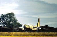 XS602 @ EGBP - Andover C.1 ex-46 Squadron in storage at RAF Kemble in the Summer of 1976 was later to see service with the Royal New Zealand Air Force. - by Peter Nicholson