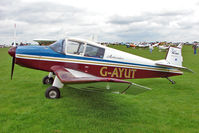 G-AYUT @ EGBK - 1964 Societe Aeronautique Normande JODEL DR1050, c/n: 479 at 2010 LAA National Rally - by Terry Fletcher