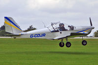 G-CDJR @ EGBK - 2005 Cosmik Aviation Ltd EV-97 TEAMEUROSTAR UK, c/n: 2318 at 2010 LAA National Rally - by Terry Fletcher