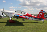 G-CCZD @ EGBR - Vans RV-7 at Breighton Airfield's Summer Madness All Comers Fly-In in August 2010. - by Malcolm Clarke