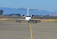 N113BG @ KAPC - Head-on shot of 7G's Aviation 2002 Cessna 525A arriving from KBFL Bakersfield Meadows Fld, CA - by Steve Nation