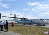 F-WWEY @ EGLF - ATR 72-600 at 2010 Farnborough International