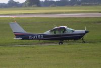 G-AYSX @ EGSH - About to depart. - by Graham Reeve