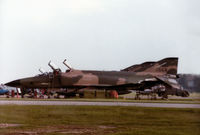 68-0568 @ EGUY - RF-4C Phantom of 10th Tactical Reconnaissance Wing at RAF Alconbury on detachment to RAF Wyton in the Summer of 1984. - by Peter Nicholson