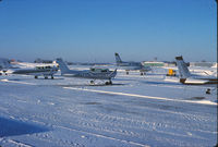 N2447E @ FCM - On the far left of the photo. Classic Aviation ramp. - by GatewayN727
