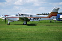 G-BHFJ @ EGLM - Piper Turbo Arrow IV at White Waltham - by moxy