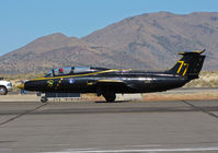 N29AD @ KRTS - Race #77 1968 Aerovodochody L-29 DELFIN in Jet Class @ Reno Air Races taxiing for take-off - by Steve Nation