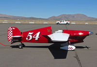 N54ML @ KRTS - Race #54 1973 Smith Cassutt Miss Min in Biplane Class @ 2009 Reno Air Races - by Steve Nation