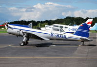 G-BXGL @ EGTB - Chipmunk 22 ex RAF serial WZ884 at Wycombe Air Park - by moxy