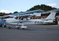 G-OJAG @ EGTB - Cessna 172 Skyhawk ex N66124 at Wycombe Air Park - by moxy