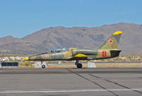 N139AJ @ KRTS - Race #8 1974 Aero Vodochody L-39 Fast Company for Jet Class @ 2009 Reno Air Races (taxiing for take-off) - by Steve Nation