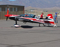 N142WP @ KRTS - Race #342 Xtremeair Gmbh SBACH 342 Thunderbolt for Sport Class race @ 2009 Reno Air Races (being hand towed) - by Steve Nation