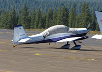 N333DN @ KTRK - 2005 Couch Charles W VAN'S RV-8 with cover @ Tahoe-Truckee Airport, CA - by Steve Nation