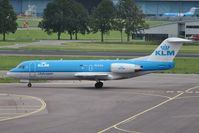PH-KZA @ EHAM - KLM cityhopper taxiing for take-off - by Robert Kearney