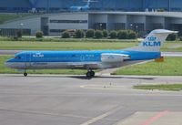 PH-KZB @ EHAM - Another KLM cityhopper taxiing for departure - by Robert Kearney