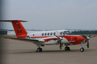 161514 @ AFW - US Navy TC-12B escaping NAS Kingsville and possible damage from Hurricane Alex. Alliance Airport - Fort Worth, TX