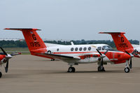 161325 @ AFW - US Navy TC-12B escaping NAS Kingsville and possible damage from Hurricane Alex. Alliance Airport - Fort Worth, TX