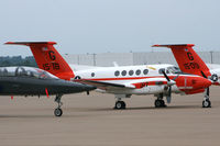 161518 @ AFW - US Navy TC-12B escaping NAS Kingsville and possible damage from Hurricane Alex. Alliance Airport - Fort Worth, TX