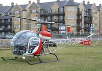 G-BAXS - Bell 47G-5 at the 2010 Helidays on the Weston-super-Mare - by Ingo Warnecke