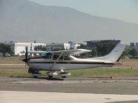 N9419H @ POC - After being washed and cleaned up, she is taxiing back to her hanger - by Helicopterfriend