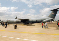 63-8085 @ MHZ - C-141B Starlifter of 452nd Air Mobility Wing at March AFB on display at the 1995 RAF Mildenhall Air Fete. - by Peter Nicholson