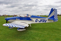 G-JFRV @ EGBK - 2004 Fisher J VANS RV-7A, c/n: PFA 323-13851 at 2010 LAA National Rally - by Terry Fletcher