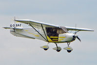 G-OBAZ @ EGBK - 2003 Marsh Bj SKYRANGER 912(2), c/n: BMAA/HB/322 at 2010 LAA National Rally - by Terry Fletcher