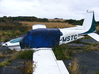 G-MSTC @ X9AN - AA-5 Cheetah which crashed at Andreas Airfield, IOM 17 June 2006 - by Chris Hall