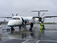 G-JECR @ EGNS - our flight home from the Isle of Man back to Liverpool Airport - by Chris Hall