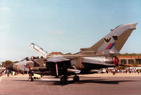 ZA589 @ MHZ - Another view of the 9 Squadron Tornado GR.1 from RAF Marham on display at the 1984 RAF Mildenhall Air Fete. - by Peter Nicholson