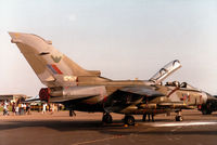 ZA589 @ MHZ - Tornado GR.1 of 9 Squadron at RAF Honington on display at the 1984 RAF Mildenhall Air Fete. - by Peter Nicholson