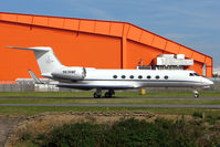 N636MF @ EGBK - 2006 Gulfstream Aerospace GV-SP (G550), c/n: 5112 at Luton - by Terry Fletcher